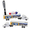 1/87 Scale 8" Diecast Hauler W/Business Card & Pen Holder with Full Color Graphics